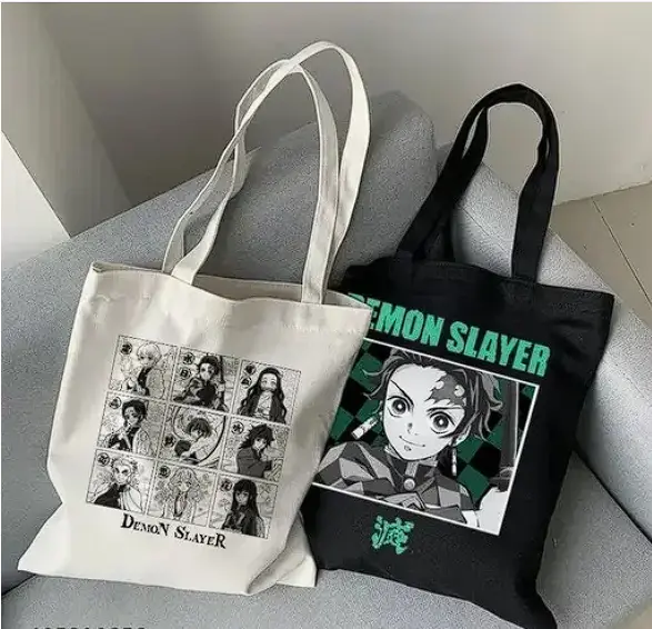 Demon Slayer Tote Bags Pack Of 2