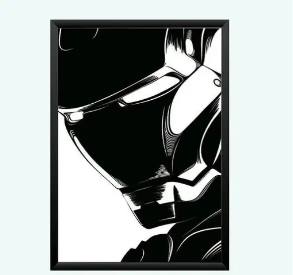 Iron Man Tony Stark Marvel Photo Frame 5X7 Inch Size Wall Art