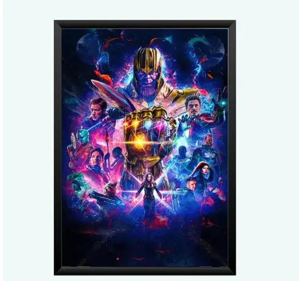 Avengers Team Marvel Photo Frame 5X7 Inch Size Photo Frame